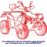 CARROSSERIE ARR GAUCHE ROUGE : CARROSSERIE ARR GAUCHE ROUGE