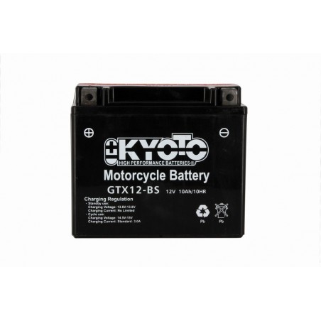 BATTERIE KYOTO 10AH GTX12-BS