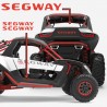 KIT 3 STICKERS ROUGE LETTRAGE SEGWAY
