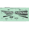 32 - KIT DECO (CRYSTAL ORANGE) CFORCE 1000 T3 EPS AVEC DIFFERENTIEL  (2019)