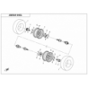 15 - ROUE ARRIERE CFORCE 600 T3 EPS  (2020)