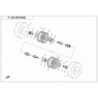 17 - ROUES ARRIERES CFORCE 450 COURT T3  (2021)