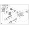 38 - PONT ARRIERE SANS DIFFERENTIEL CFORCE 625 T3 LONG EPS AVEC DIFFERENTIEL AR  (2021)