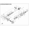 60 - TRANSMISSION MOTEUR CFORCE 450 L7E COURT BASIC  (2022)