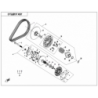 69 - VARIATEUR COURROIE CORRECTEUR DE COUPLE CFORCE 1000 T3 EPS  (2022)