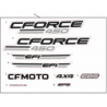 30 - KIT DECO LAVA ORANGE CFORCE 450 T3 COURT BLUE LINE  (2023)