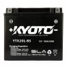 BATTERIE KYOTO 18AH YTX20L-BS SLA AGM Prête à l'Emploi