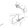 4 -  ENSEMBLE POMPE A HUILE DL601 50CC
