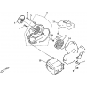 3 -  ENSEMBLE CARTER DE REFROIDISSEMENT DL601 50CC
