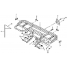29 -  PORTE-BAGAGES ARRIERE / SUPPORT ATTELAGE DL601 50CC