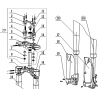 9 - FOURCHE MOTO MASAI VISION 3000 ELECTRIQUE