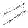 14 - CARDANS AVANT ET ARRIERE HYTRACK HY740 STL EPS