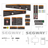 31 - AUTOCOLLANTS SEGWAY FUGLEMAN UT6