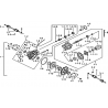 16 - BLOCAGE DIFFERENTIEL ARRIERE TGB BLADE 600 SE.X "FTH-HDE / JDE"