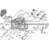 13 - CARTER MOTEUR GAUCHE 1 TGB BLADE 600 SE.X "FTH-HDE / JDE"