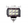 Rampe d'éclairage LEDs 18W