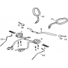27 - GUIDON / COMMODO / RETROVISEURS MOTO MASAI SCRAMBLER 125
