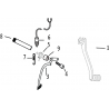 33 - PEDALE FREIN / SELECTEUR VITESSES MOTO MASAI DARK ROD 125