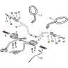 26 - GUIDON / COMMODO / RETROVISEURS MOTO MASAI GREYSTONE 125