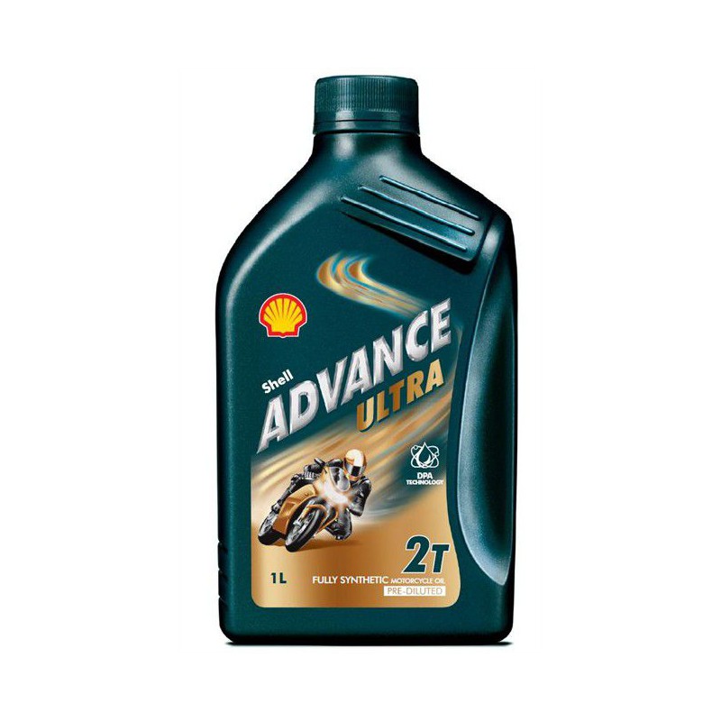 HUILE MOTEUR 2 T SYNTHESE SHELL ADVANCE 1 LITRE