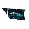 90 - AUTOCOLLANT DE PORTES POUR Z1000 NOIR ZFORCE 1000 EPS  (2018)