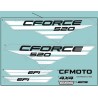 29 - KITS DECO ROUGE ET ORANGE CFORCE 520 T3 COURT EXPERT (2023)