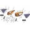 25 - CARROSSERIES LATERALES MOTO MASAI GREYSTONE 50