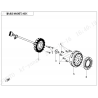 64 - ROTOR STATOR ROUE LIBRE CFORCE 1000 S/R (2024)
