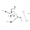 29 - PEDALE FREIN / SELECTEUR VITESSES MOTO MASAI SCRAMBLER 125