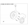 52 - ROTOR STATOR ET ROUE LIBRE CFORCE 520 T3 S BLACK LINE X5 (2024)