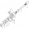 43 - ARBRE DE TRANSMISSION AVANT HYTRACK HY740 STL EPS