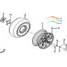 47 - ROUES ARRIERE TGB BLADE 600 SE.X "FTH-HDE / JDE"