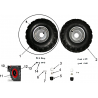 17 - ROUES AVANT ( NO SERIE L08AG.A7.....)