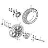 34 -  ROUE ARRIERE SUPERMOTARD 50