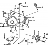 7 - CACHE CARTER MOTEUR GAUCHE 2 TGB BLADE 500 SL 4X4 2016