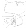 43 -  SYSTEME DE FREINAGE DU FREIN DE PARK A CABLE HY600