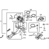 53 - TREUIL MODELE TGB CO OPTION ANCIEN MODELE TGB TARGET 500IRS-F 550IRS GUNNER 550IRS