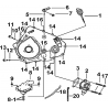 7 - CACHE CARTER MOTEUR GAUCHE 2 TGB TARGET 500IRS-F 550IRS GUNNER 550IRS