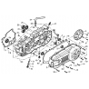 8 -  CARTER BAS MOTEUR GAUCHE DEMON 360 2008 - BLACK DEMON
