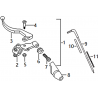 14 - LEVIER EMBRAYAGE MOTO MASAI X-RAY 50