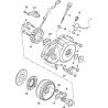 10 - CACHE CARTER GAUCHE / ALTERNATEUR HY850S