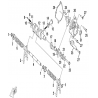 49 - ENSEMBLE BARILLET ET FOURCHETTE HYTRACK JOBBER 500