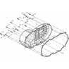7 -  CACHE CARTER MOTEUR DROIT S600 CROSSOVER