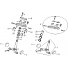 29 - COLONNE DE DIRECTION MOTO MASAI BLACK ROD 125