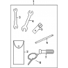 23 - TROUSSE A OUTILS MOTO MASAI FURIOUS 50