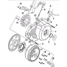 8 -  CACHE CARTER GAUCHE / ALTERNATEUR RS8 4x4 EFI