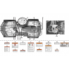 52 - ETIQUETTES DE SECURITE TGB BLADE 1000 2016