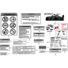 34 -  AUTOCOLLANTS R700 DRIFT