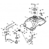 26 -  RESERVOIR CARBURANT DL901 DMX450 Av 2008,