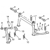 14 -  BEQUILLE CENTRALE / LATERALE EGGY 125